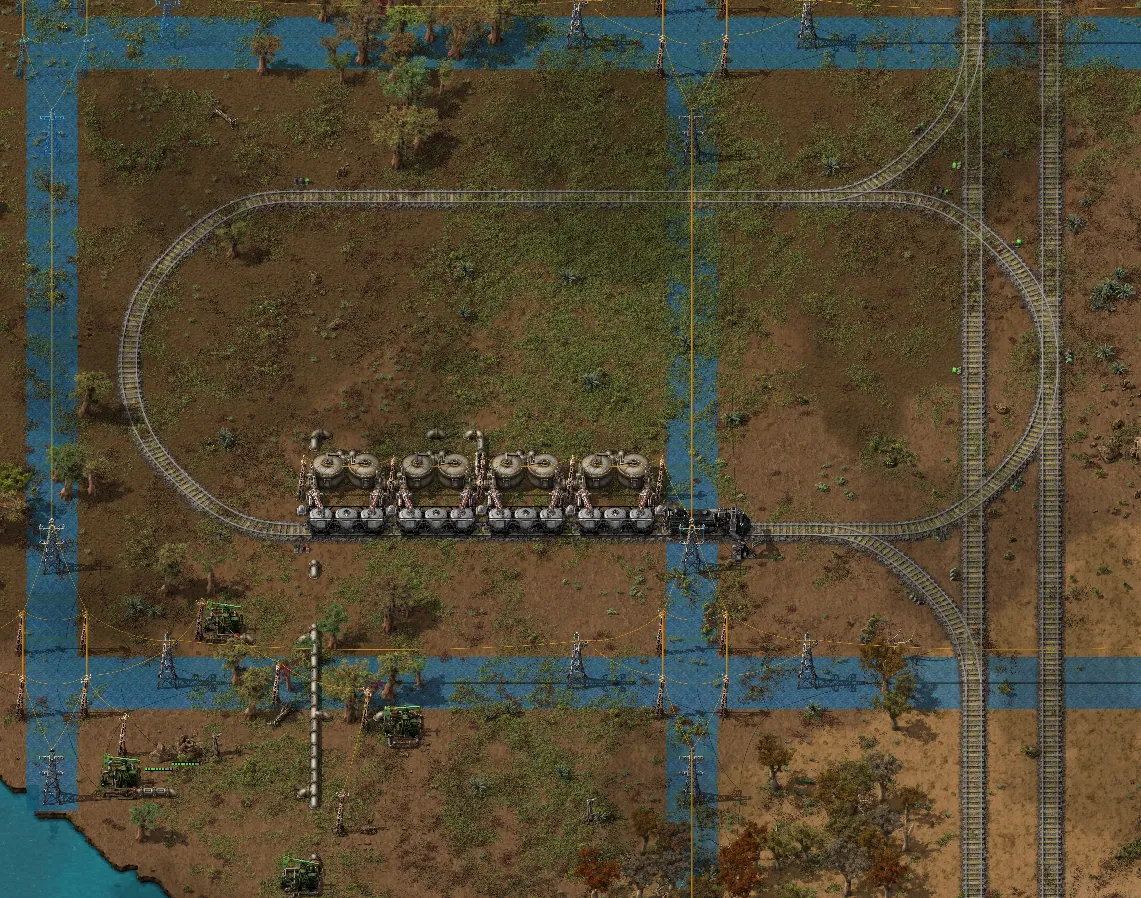Crude oil loading