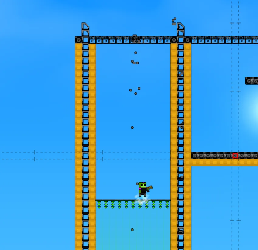 Residue tank