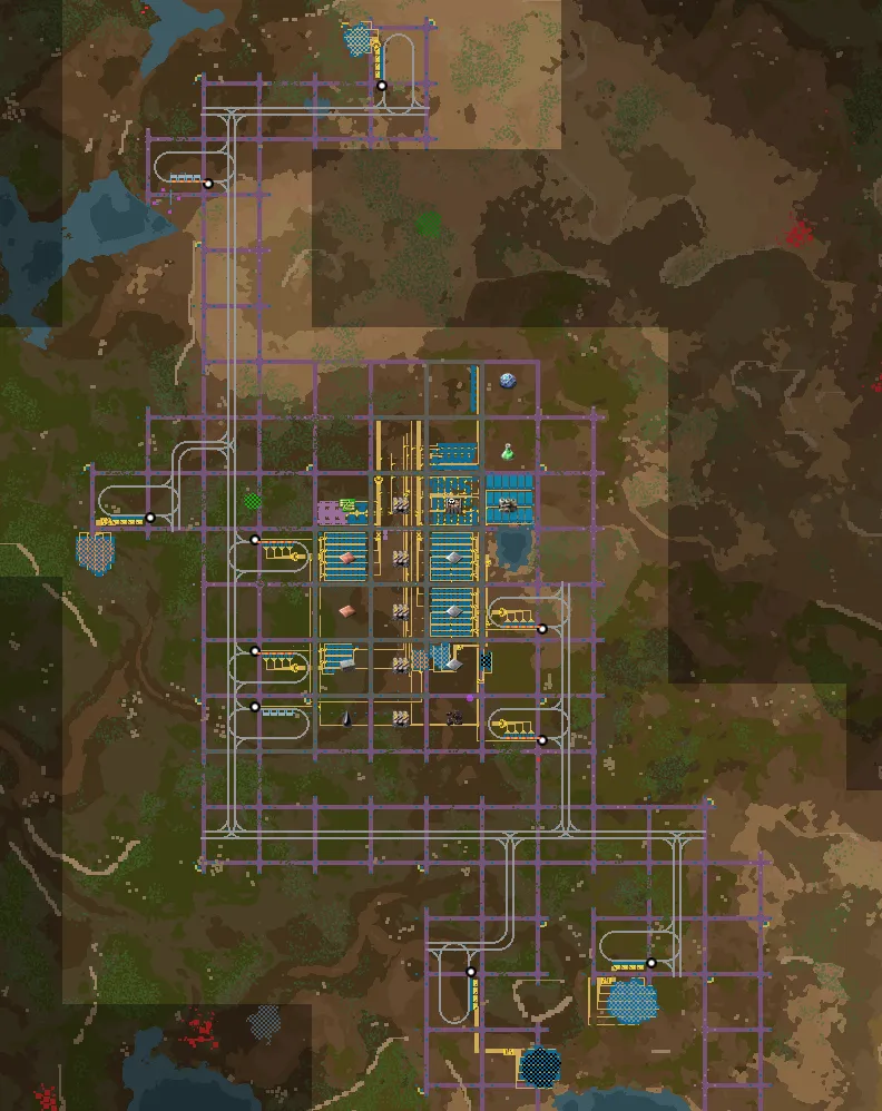 Stations map